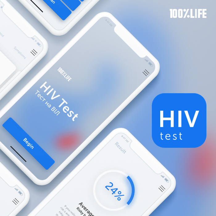 Development of mobile application, identifying the risk of AIDS infection